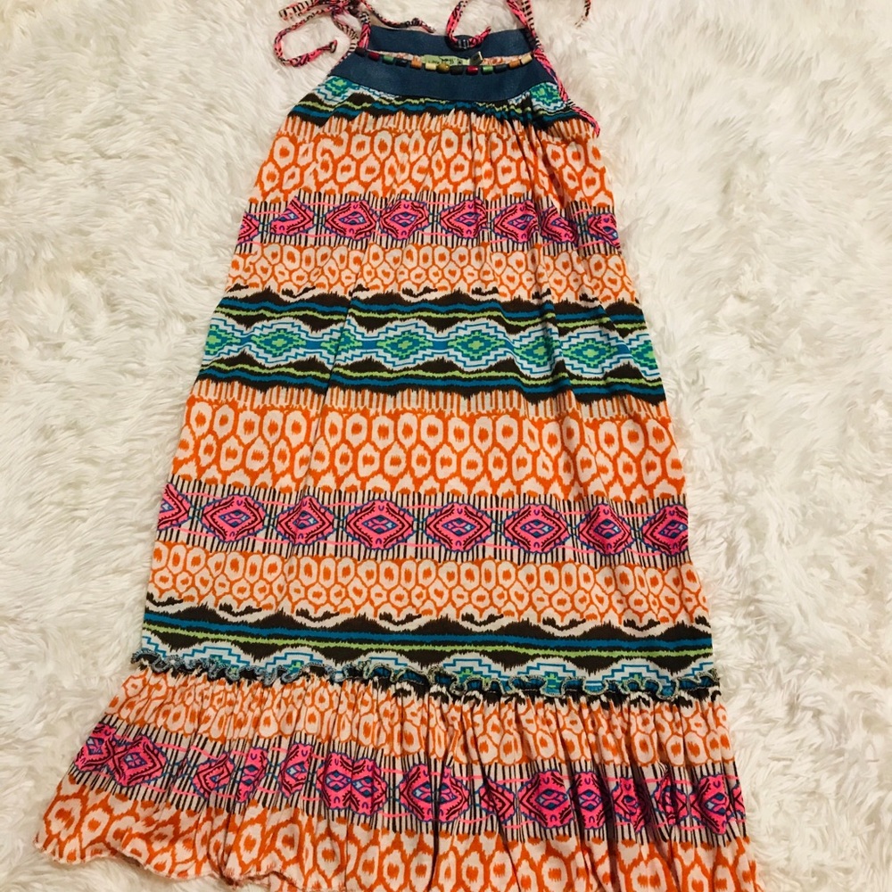 LITTLE MASS | Beaded Maxi Dress